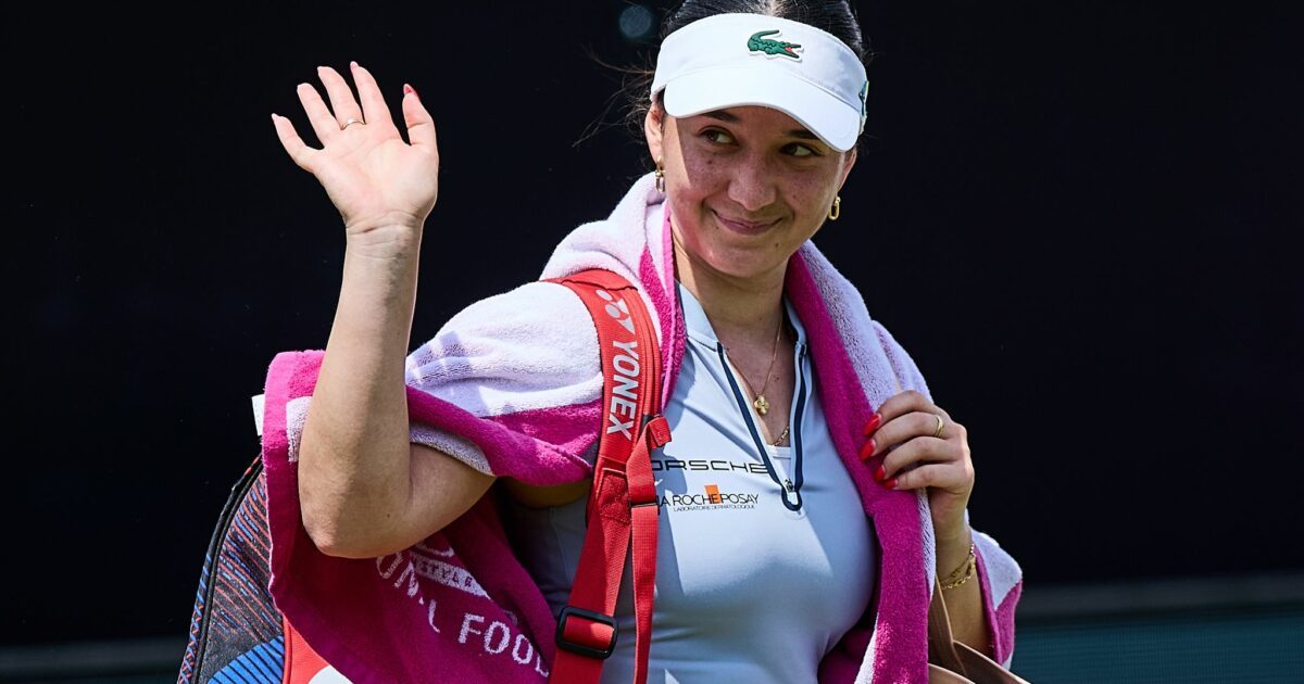 Tennisspielerin Eva Lys wird immer wieder von ihrer rheumatischen Autoimmunerkrankung beeinträchtigt.