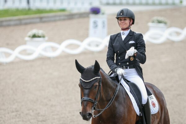 Jessica von Bredow-Werndls Pferd Diallo starb im Januar. (Archivbild)