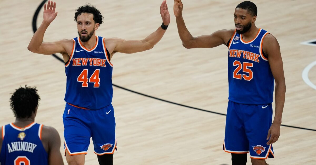 Die New York Knicks haben in der Finalserie der NBA nun zwei Heimspiele gegen die San Antonio Spurs. (Archivbild)