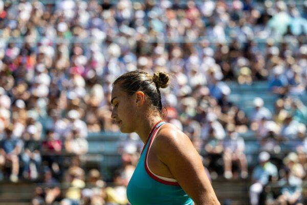 Aryna Sabalenka verkürzt in Wimbledon ihre Zeit für die Medien - es ist ein erneutes Zeichen des Protests. (Archivbild)