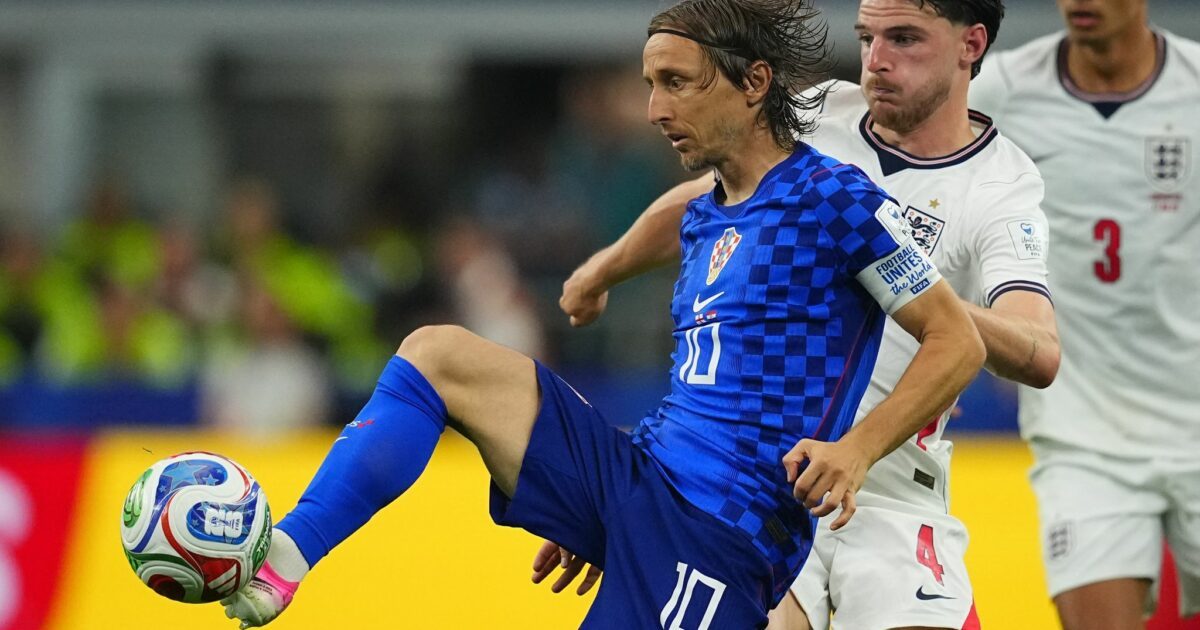Luka Modric (l) erlebte einen WM-Start zum Vergessen.