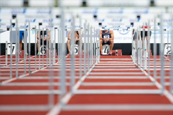 Ja'Kobe Tharp sprintet zum Weltrekord über 110 Meter Hürden. (Archivbild)