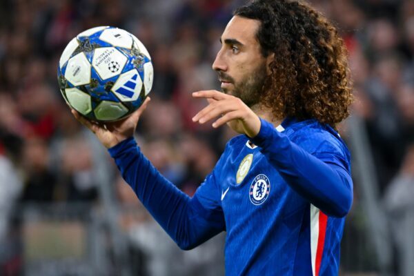 Soll vor einem Wechsel zu Real Madrid stehen: Marc Cucurella. (Archivbild)