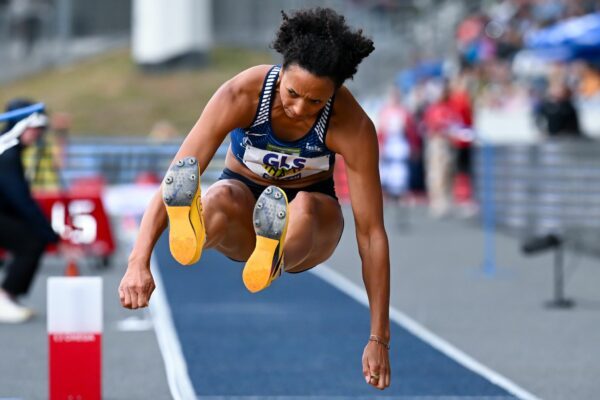 Malaika Mihambo verpasste ihren nächsten deutschen Meistertitel.