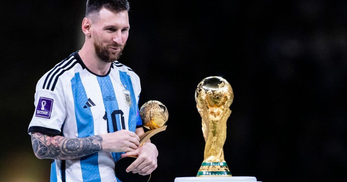 Holt er sich wie 2022 in Katar wieder den Pokal? Lionel Messi. (Archivbild)