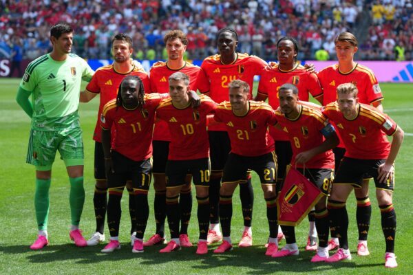 Diesmal nicht in roten Trikots: Belgiens Nationalteam. (Archivbild)