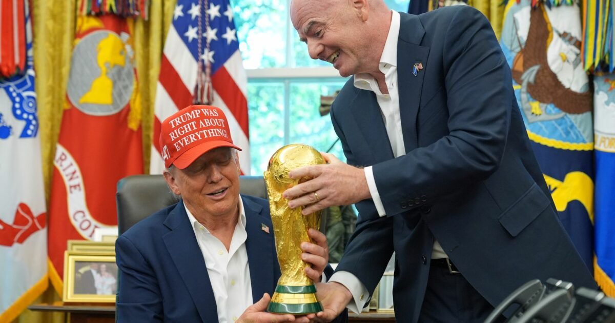 Infantino steht in der Kritik. (Archivbild)