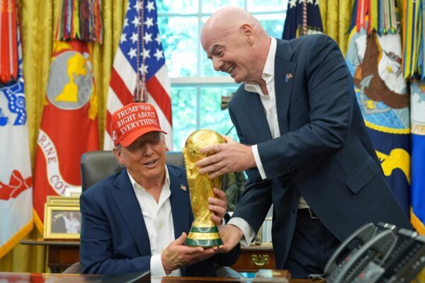 Infantino steht in der Kritik. (Archivbild)