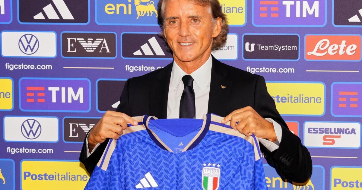 Roberto Mancini wurde offiziell als neuer Trainer der italienischen Nationalmannschaft vorgestellt.