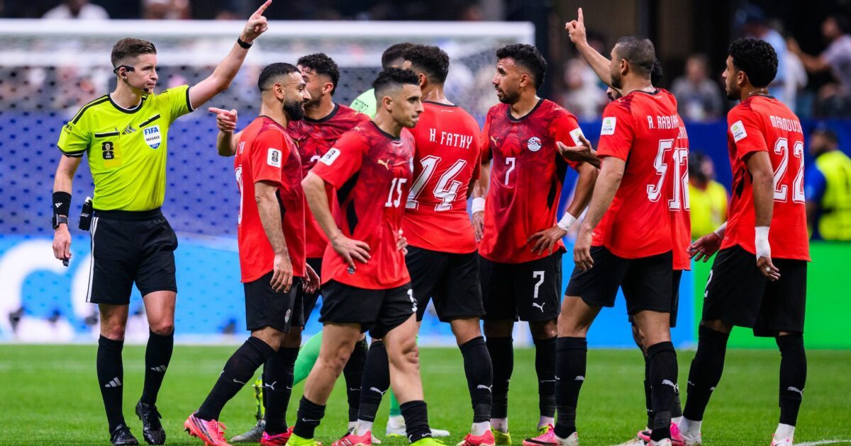 Ägypten haderte nach dem späten Achtelfinal-Aus gegen Argentinien mit dem Schiedsrichter. (Archivbild)
