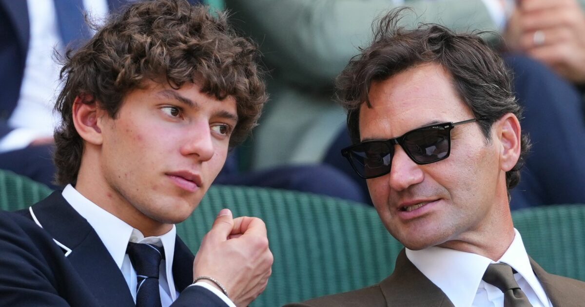 Antonelli unterhielt sich in Wimbledon angeregt mit Roger Federer. (Archivbild)