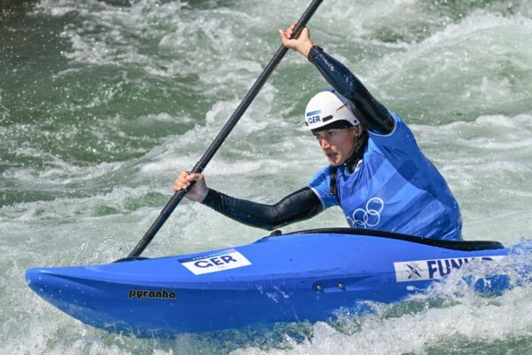 Ricarda Funk kam bei der WM im Kajak-Cross bis in WM-Finale und wurde Vierte. (Archivbild)