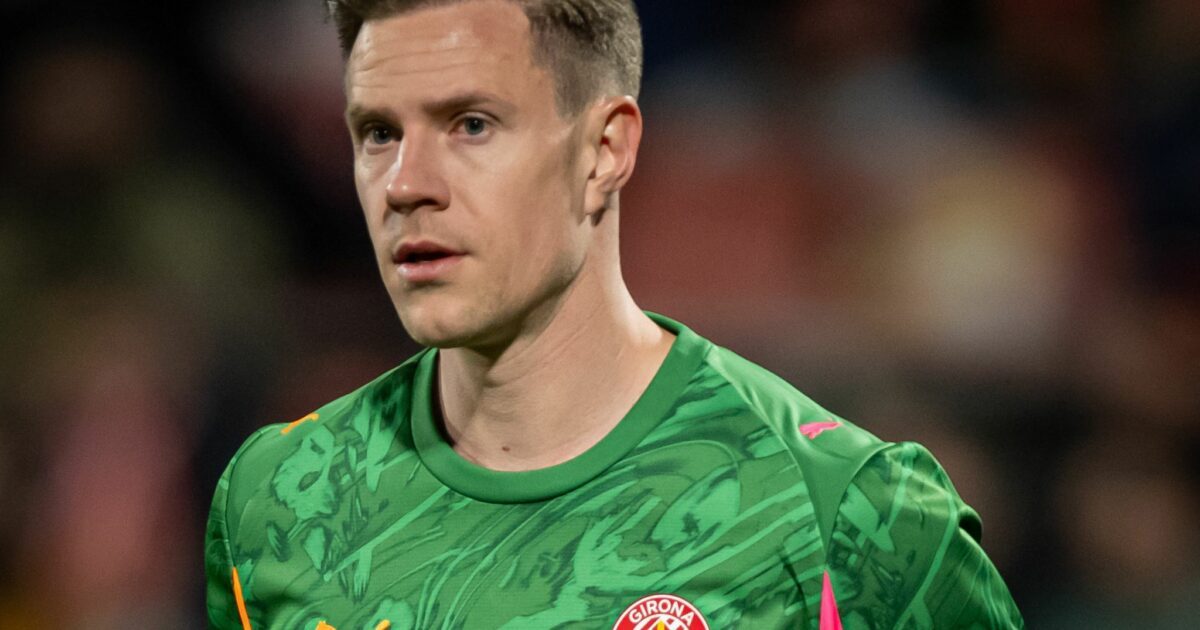Marc-André ter Stegen war beim Trainingsauftakt in Barcelona auf dem Platz. (Archivbild)