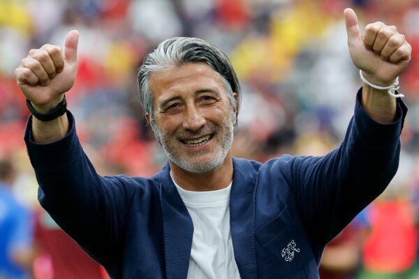 Trainer Murat Yakin ist auch für das Viertelfinalspiel gegen Argentinien optimistisch.
