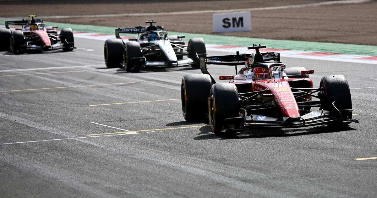 Charles Leclerc bleibt in Silverstone cool.