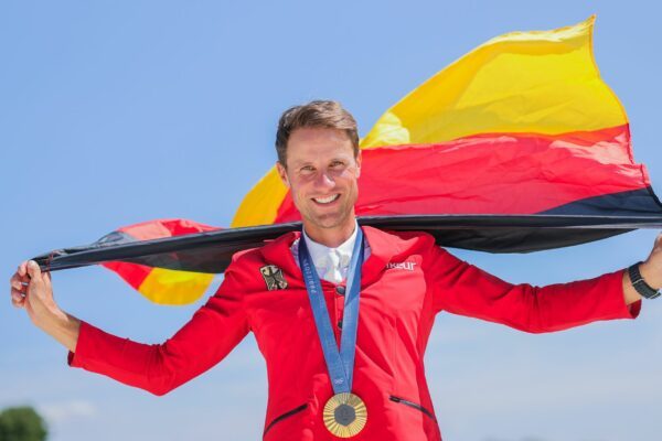 Olympiasieger Christian Kukuk ist bei der Heim-WM nur Zuschauer. (Archivbild)