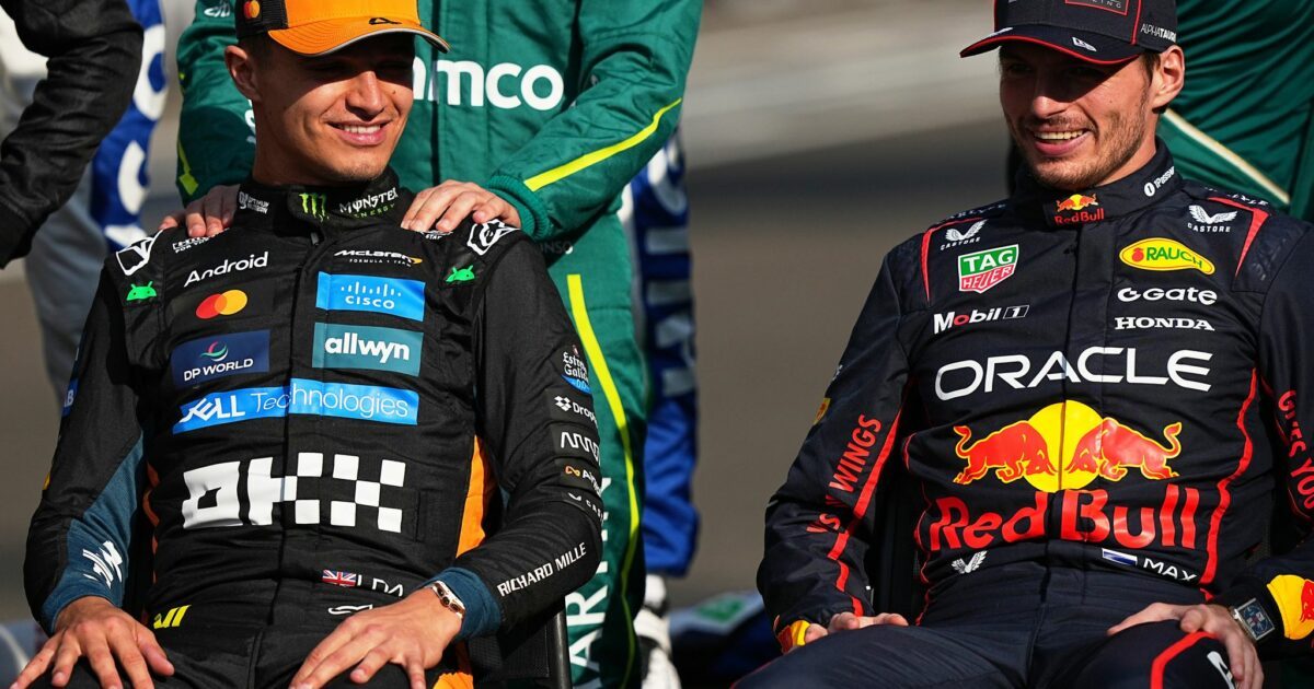 Lando Norris würde es mit Max Verstappen bei McLaren aufnehmen wollen. (Archivbild)