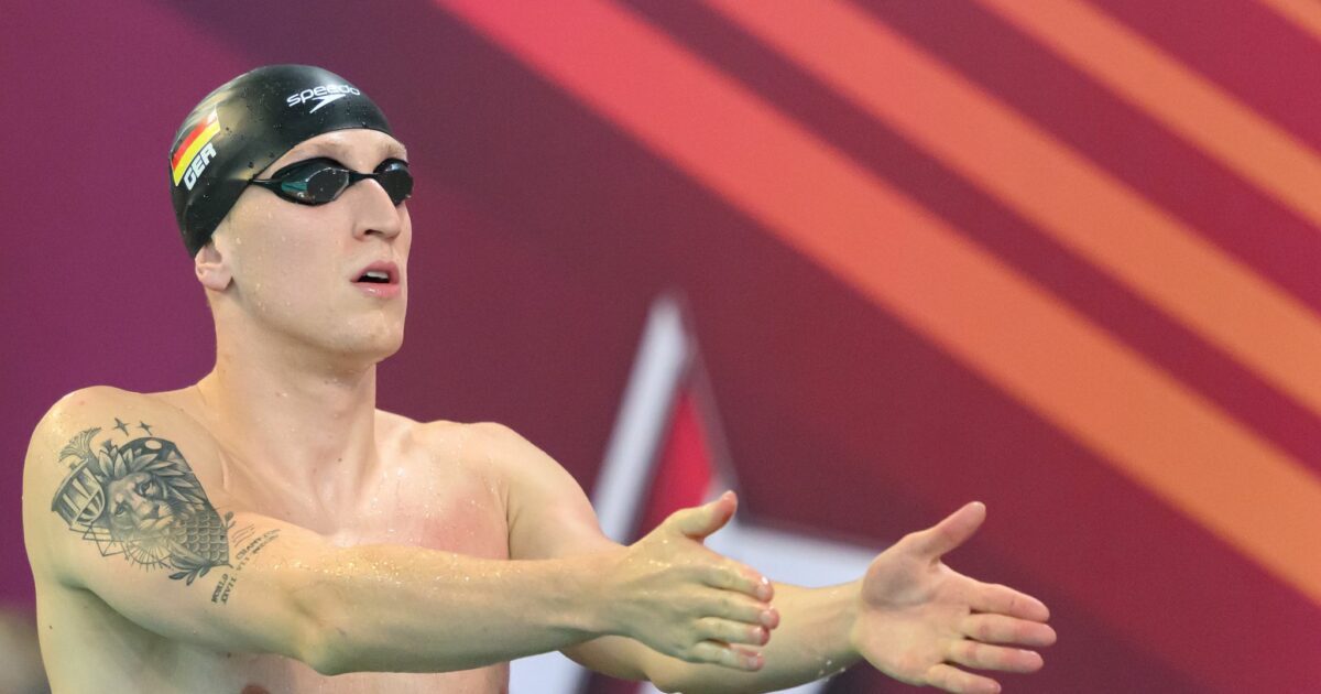 Lukas Märtens zählt zu den Goldkandidaten. (Archivbild)