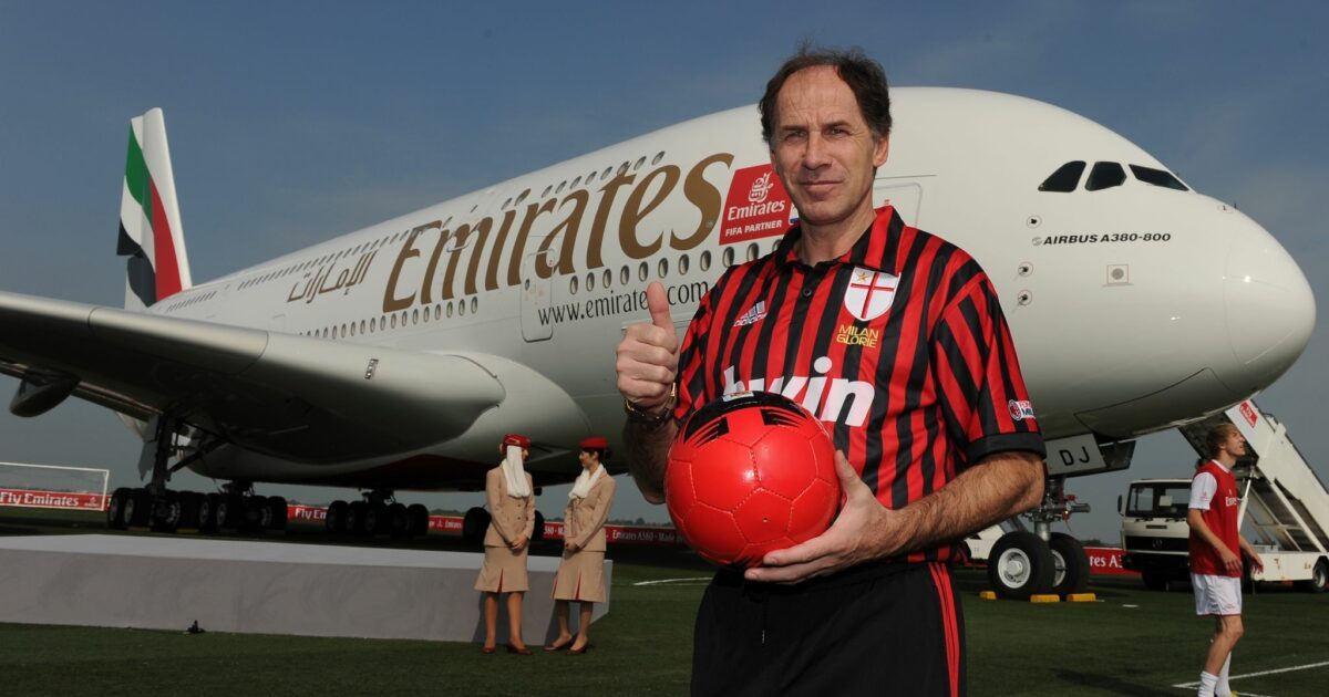 Kapitän zu den großen Milan-Zeiten: Franco Baresi. (Archivbild)