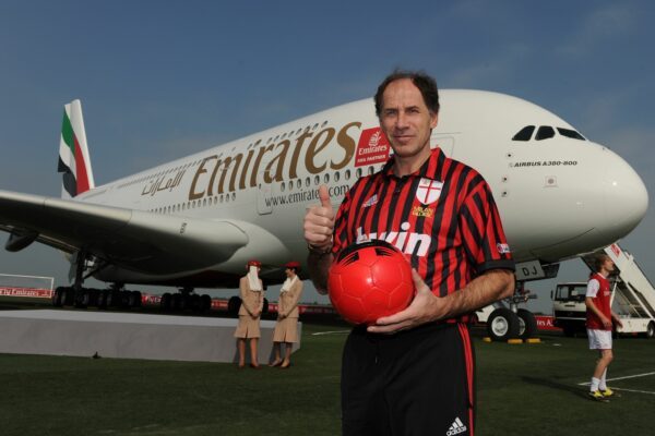 Kapitän zu den großen Milan-Zeiten: Franco Baresi. (Archivbild)