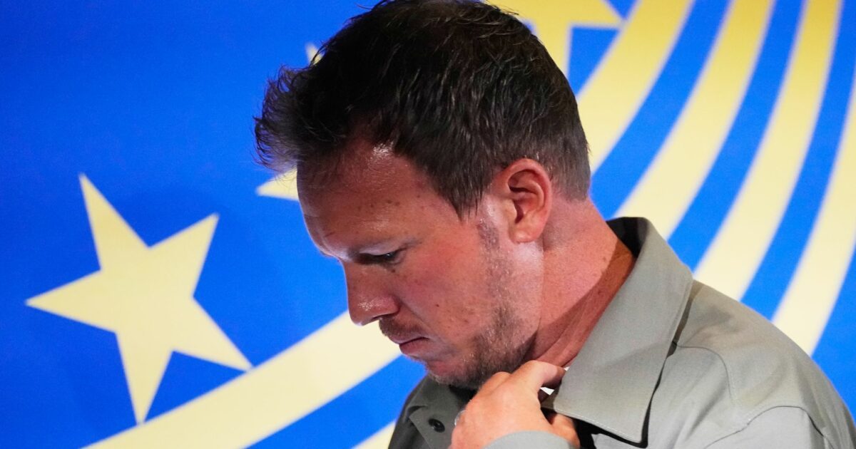 Ende als Bundestrainer nach etwas mehr als 1.000 Tagen: Julian Nagelsmann.