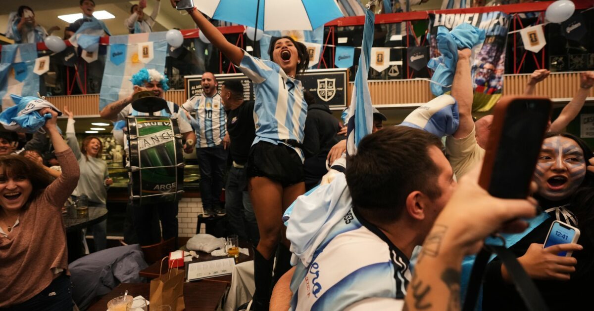 Argentinische Fans während der Fußball-WM: Der