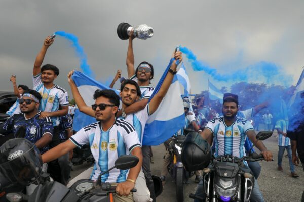 WM-Zeit heißt in Bangladesch Argentinien-Zeit. (Archivbild)