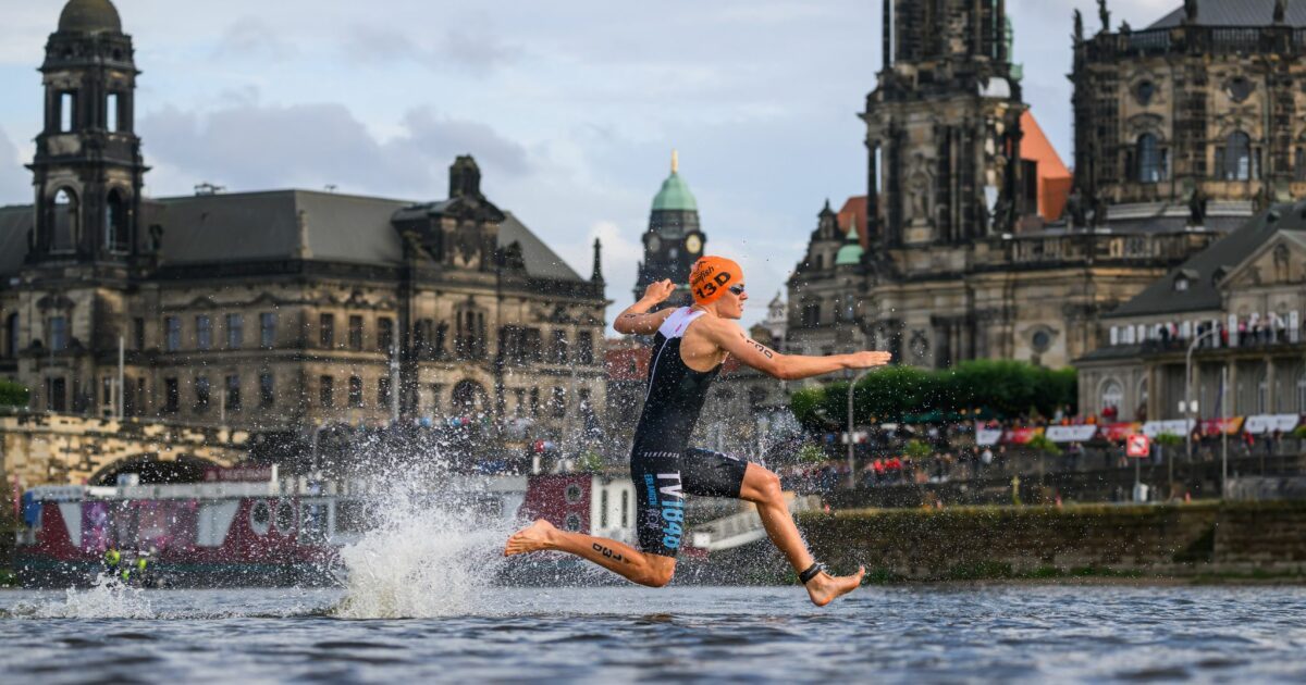 Auch bei den Finals in Hannover gehört Triathlon zum Programm. (Archivbild)