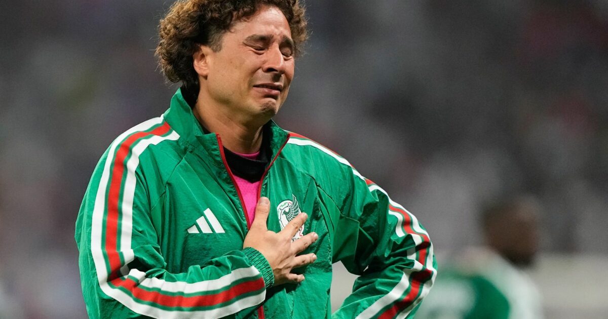 Das Ende seiner Karriere: Mexikos Torhüter Guillermo Ochoa nimmt Abschied mit Tränen.