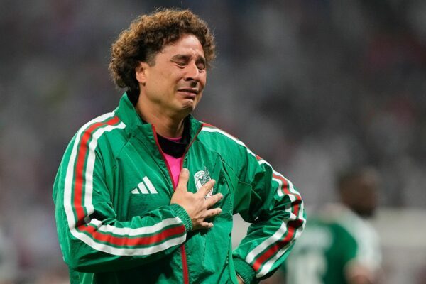 Das Ende seiner Karriere: Mexikos Torhüter Guillermo Ochoa nimmt Abschied mit Tränen.