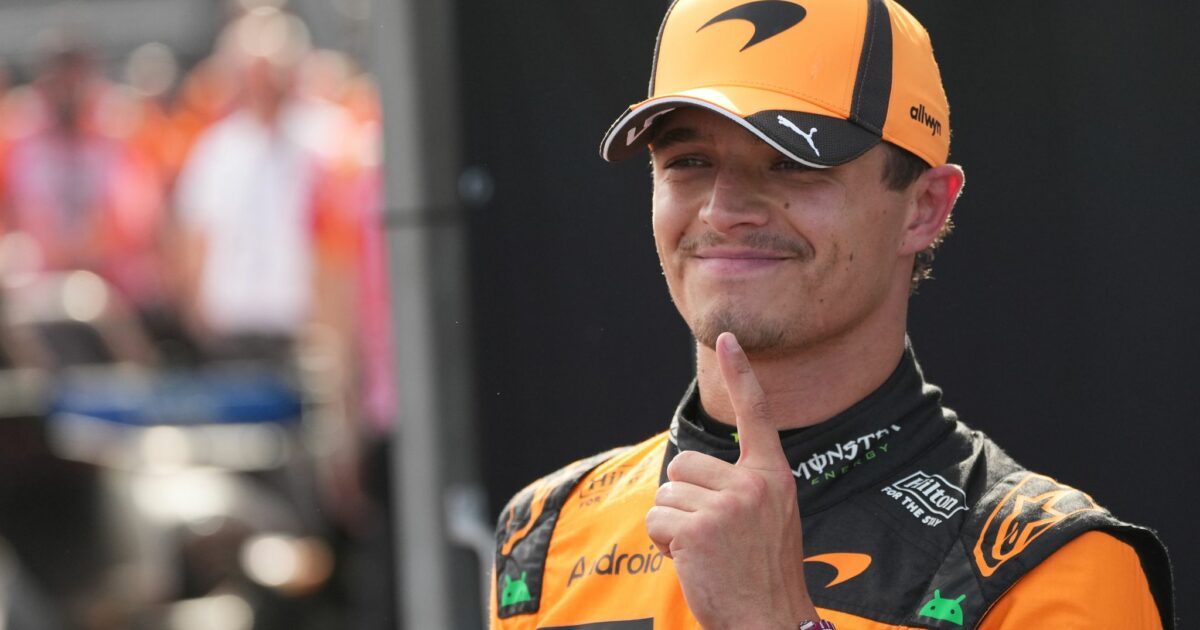Lando Norris durchbricht die Mercedes-Dominanz.