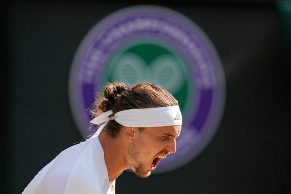 Emotional feierte Alexander Zverev im Viertelfinale gegen Taylor Fritz wichtige Punktgewinne.