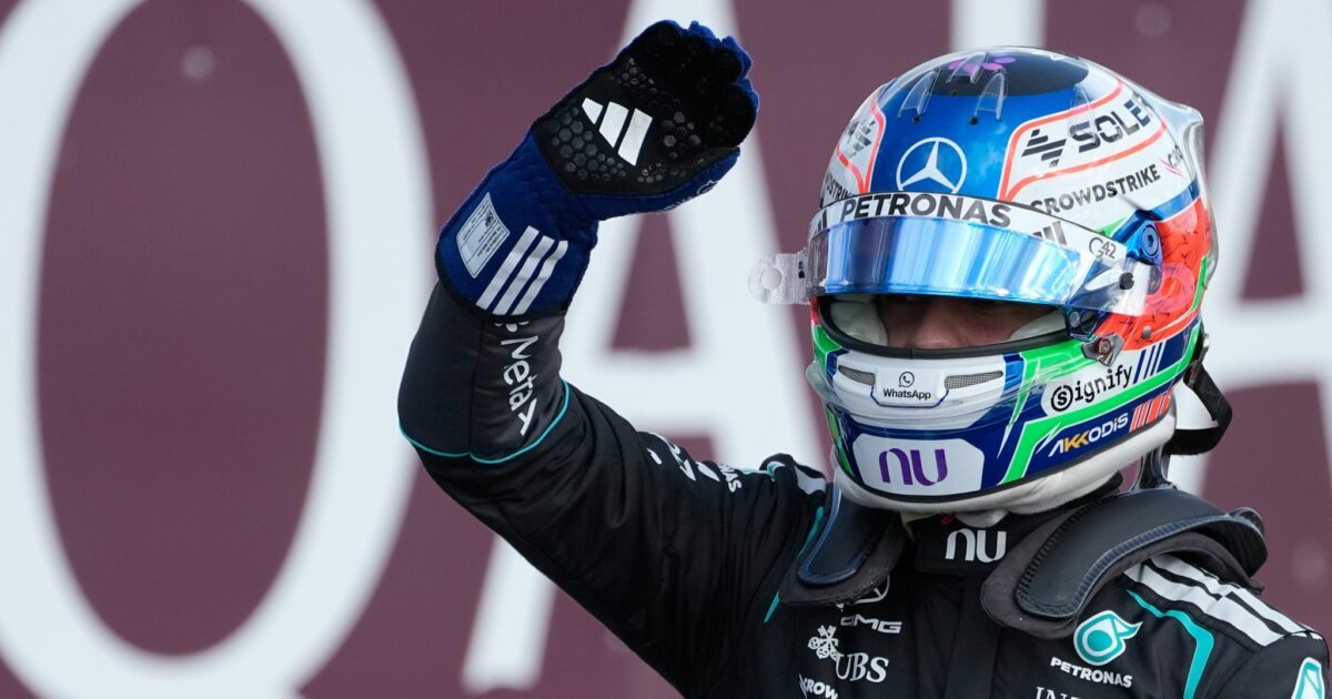 Kimi Antonelli startet in Silverstone von Rang eins.
