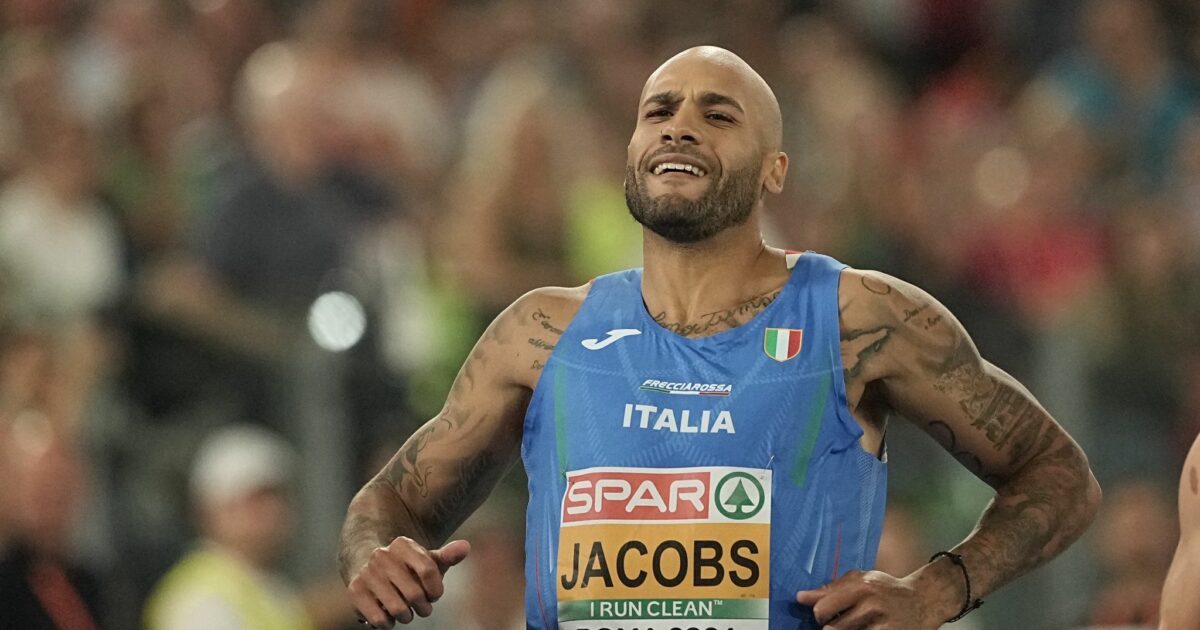 Der Italiener Marcell Jacobs lief beim Meeting in Eisenstadt eine außergewöhnliche 100-Meter-Zeit. (Archivbild)