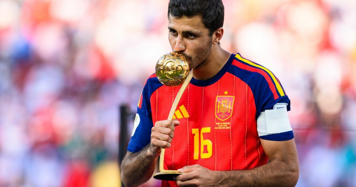 Rodri wurde bei der Fußball-WM als bester Spieler ausgezeichnet. (Archivbild)