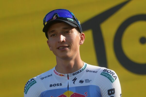 Hat die ersten schwere Bergetappe - und den ersten Zoff mit Teamkollegen Evenepoel - hinter sich: Florian Lipowitz. (Archivbild)