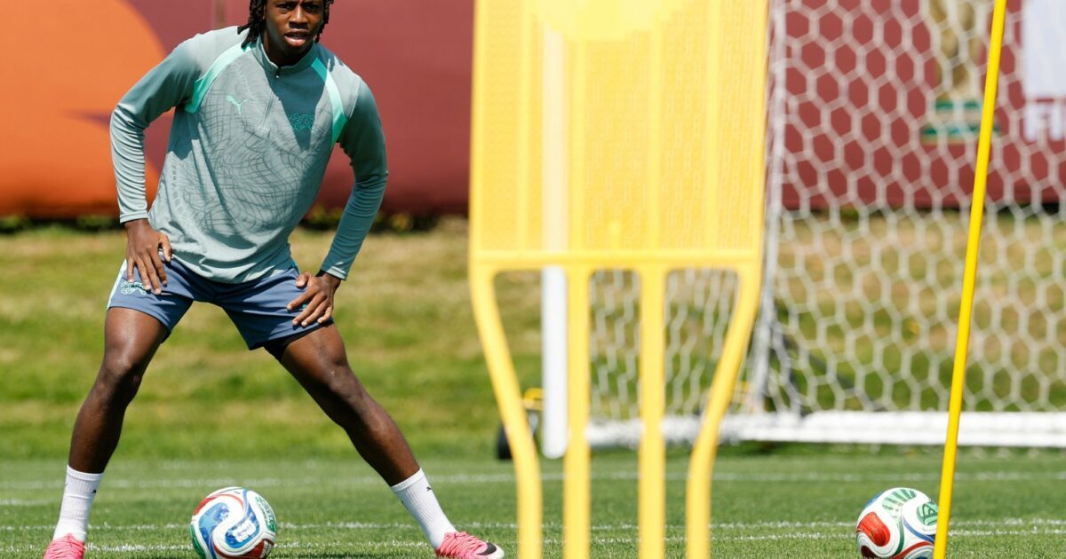 Manzambi musste einen Tag vor dem WM-Achtelfinale gegen Kolumbien das Training abbrechen.
