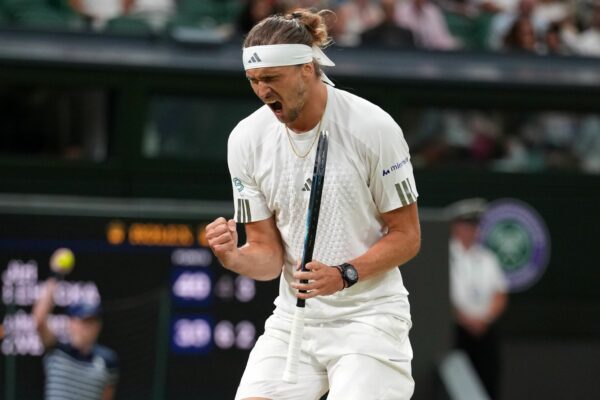 Alexander Zverev möchte erstmals ins Viertelfinale von Wimbledon.