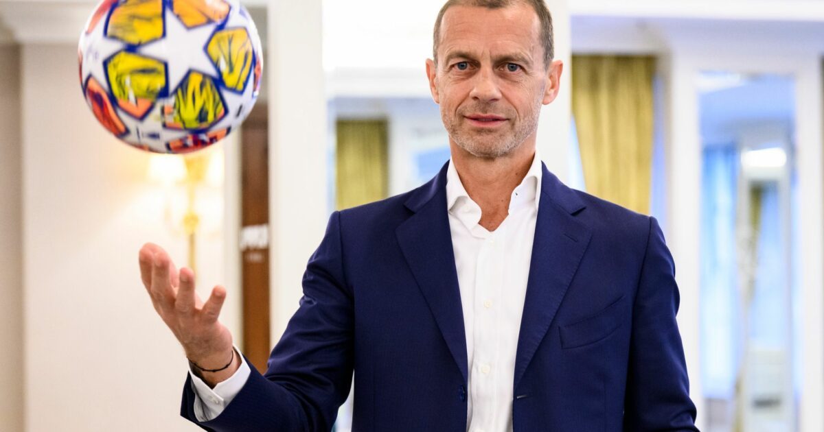 Organisiert Europas Widerstand: UEFA-Boss Ceferin. (Archivbild)