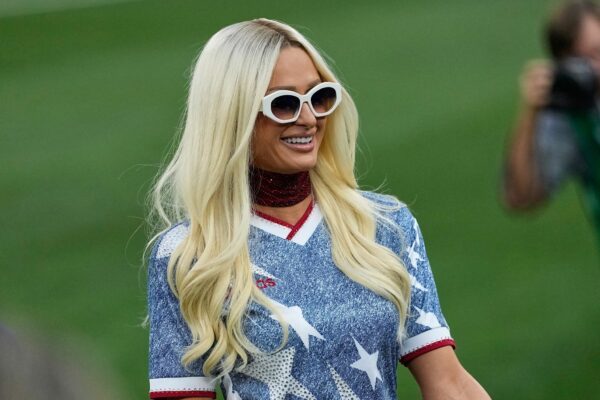Hoher Promifaktor: Paris Hilton bei der WM. (Archivbild)