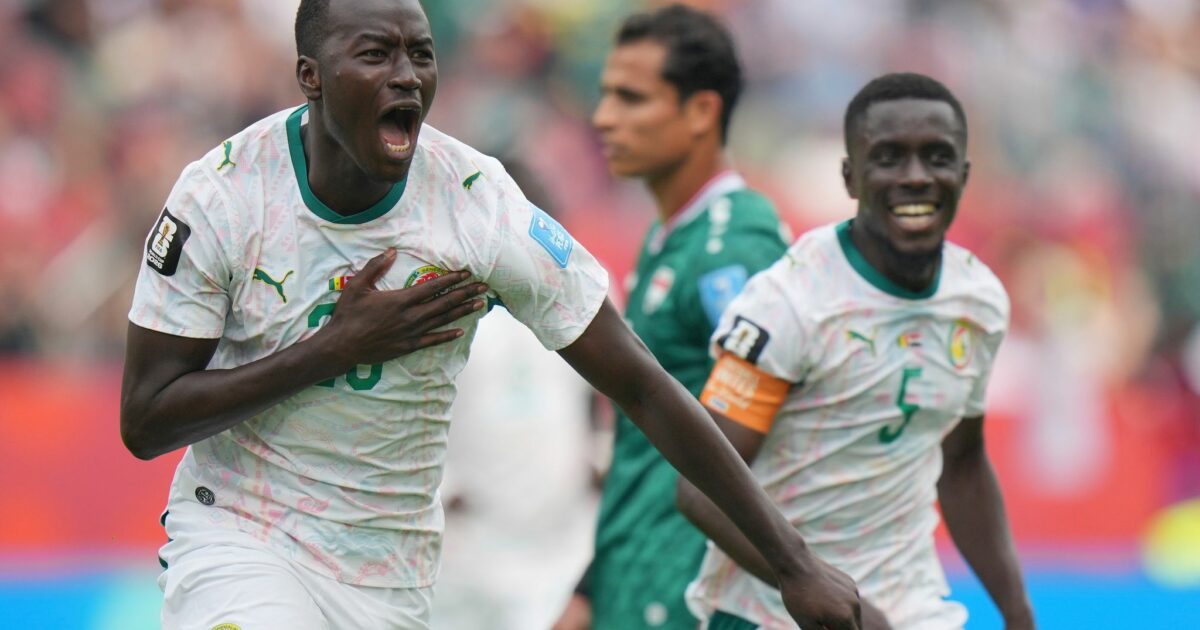 Senegals Pape Gueye traf in der Vorrunde gegen den Irak