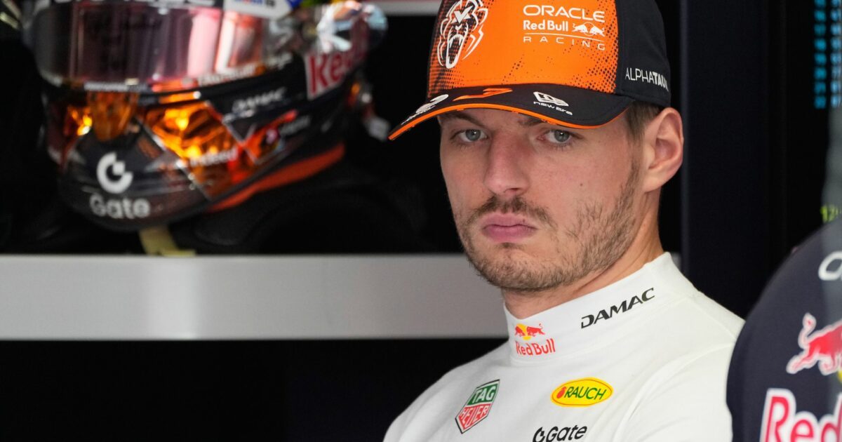 Die Laune von Max Verstappen ist mal wieder im Keller.