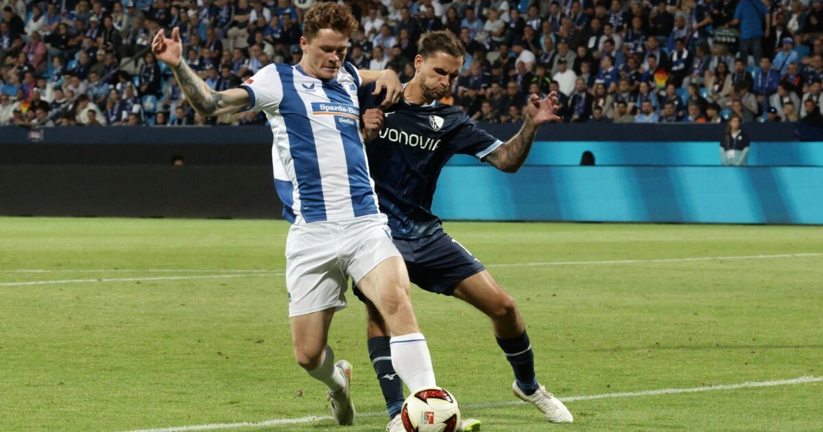 Sebastian Grönning sorgte mit seinem Treffer für den Auftaktsieg von Hertha BSC.