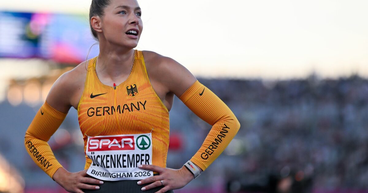 Gina Lückenkemper wurde vor der EM von einem Zeckenbiss gebremst.