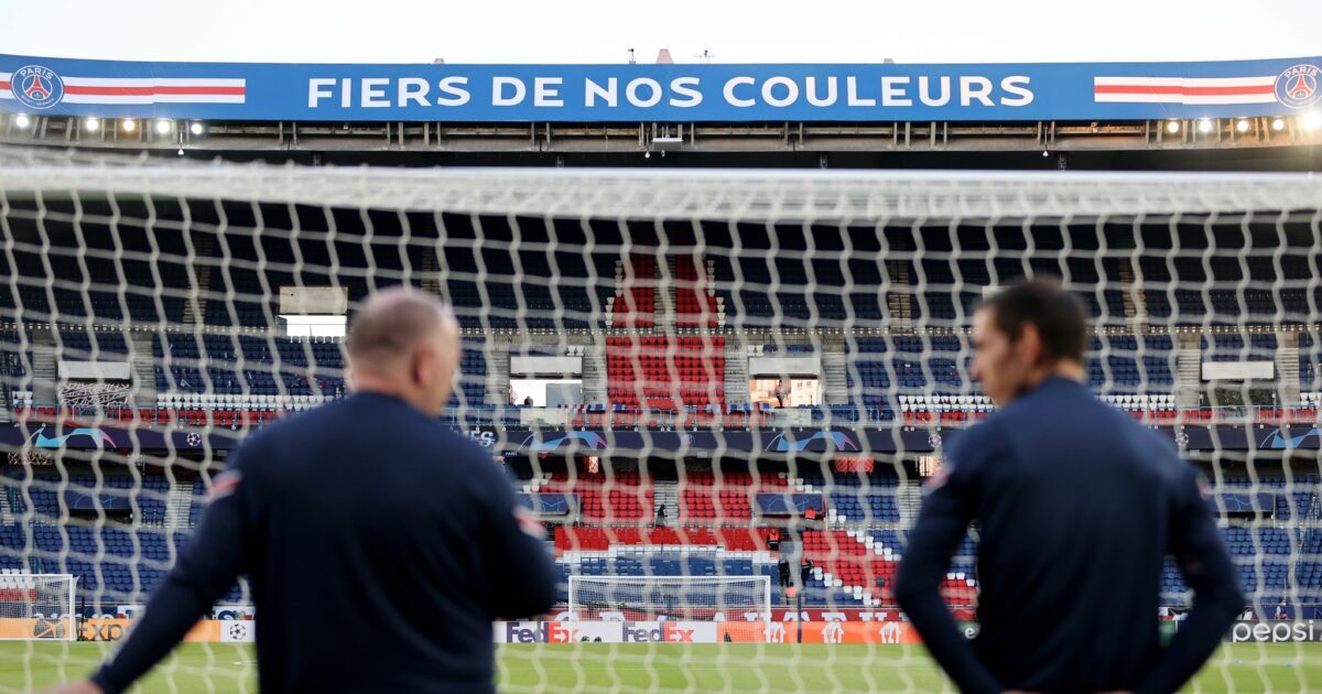 Im Parc de Princes kann derzeit nicht gespielt werden. (Archivbild)
