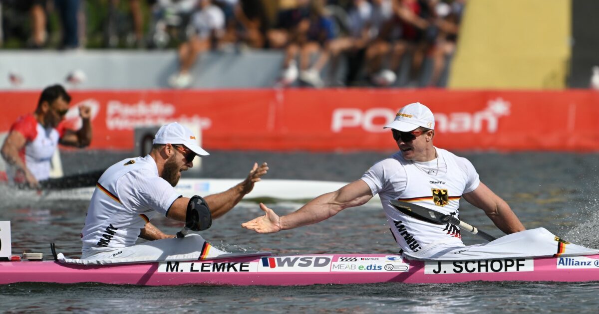 Jacob Schopf und Max Lemke holen endlich auch WM-Gold.