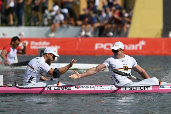 Jacob Schopf und Max Lemke holen endlich auch WM-Gold.