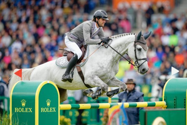 Raus aus dem Olympia-Kader: Christian Kukuk und sein Pferd Checker. (Archivbild)