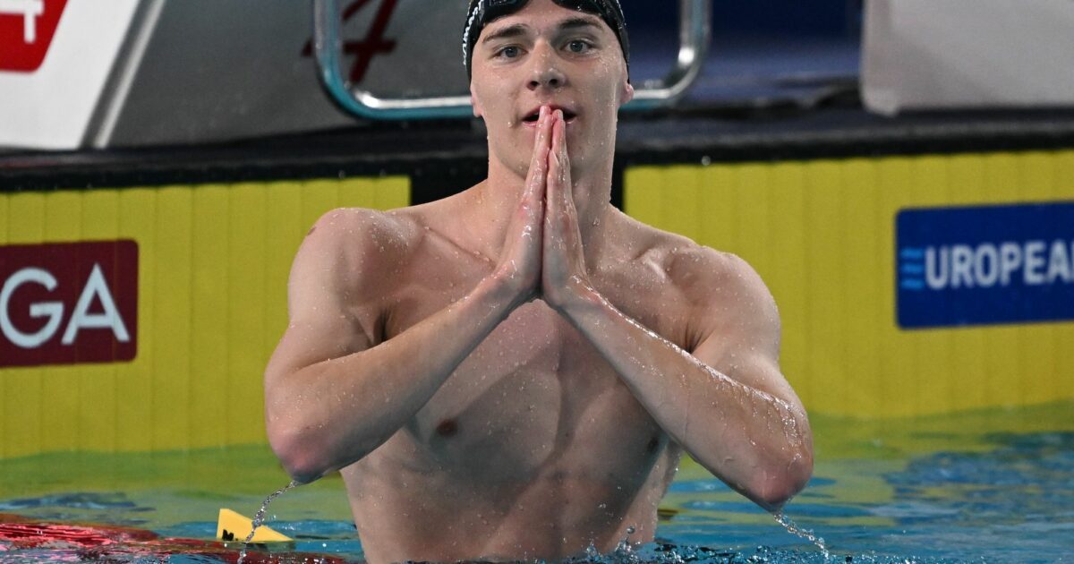Johannes Liebmann schwimmt auch am letzten EM-Tag.