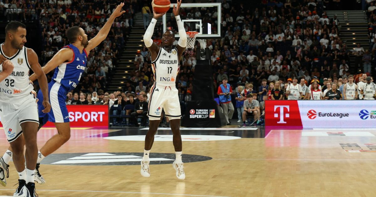 Dennis Schröder und Co. hatten viel Spaß beim Supercup.
